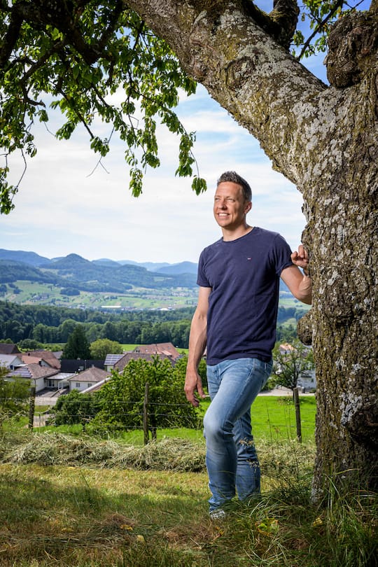 Christian Imark SVP Nationalrat aus Fehren SO war Kampagnen Leiter gegen das CO2 Gesetz. Bild © Remo Naegeli