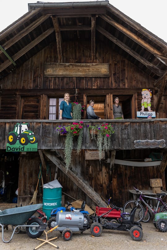 Diana Fankhauser, Margrit Vetter, Eveline Dolder, Schwingerköniginnen