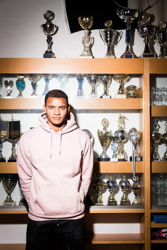 Ferien in der Schweiz, Fanas, Manuel Akanji, 2017