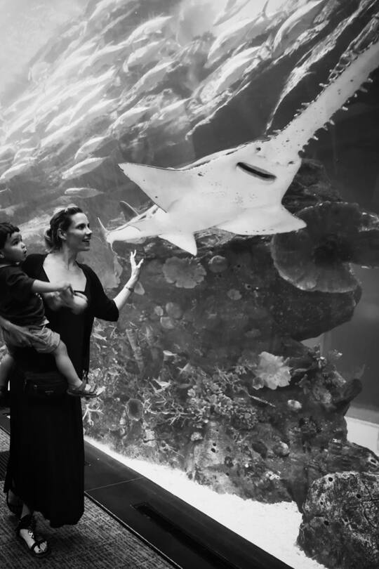 Mimi Jaeger mit Louie in Dubai