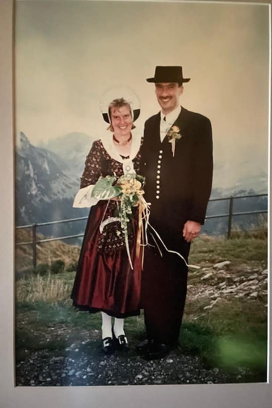 <p>Die Trachtenhochzeit fand vor<br /> 30 Jahren in Altstätten statt.</p>