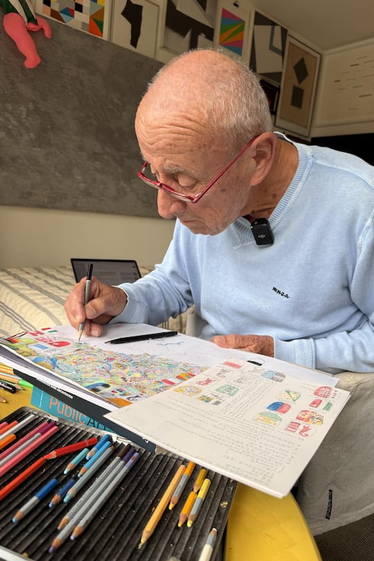 <p>Giorgio Hoch ist in Lugano geboren und besuchte in Zürich die Kunstgewerbeschule. Lange war er als Architekturfotograf tätig, heute malt er.</p>