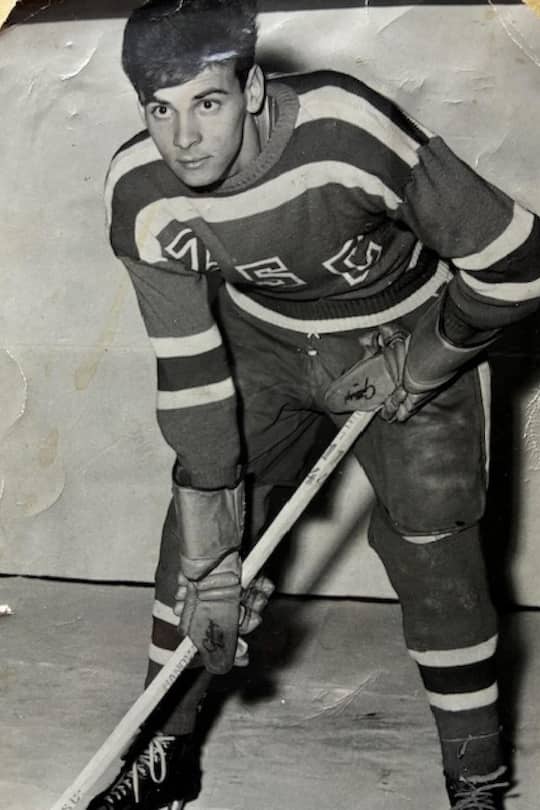 <p>Wacher Blick und harter Schuss: Peter Meier war 1961 Mitglied des legendären ZSC-Meisterteams.</p>