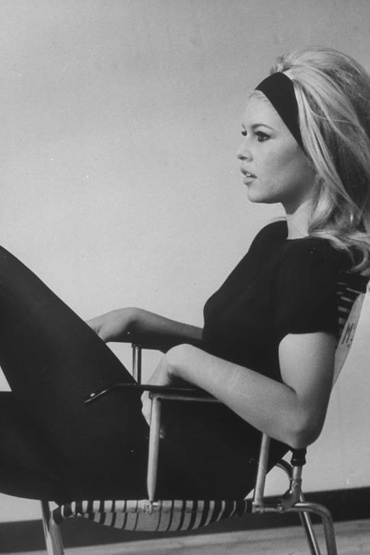 Actress Brigitte Bardot on set of film Vie Privee. (Photo by Loomis Dean/The LIFE Picture Collection via Getty Images)