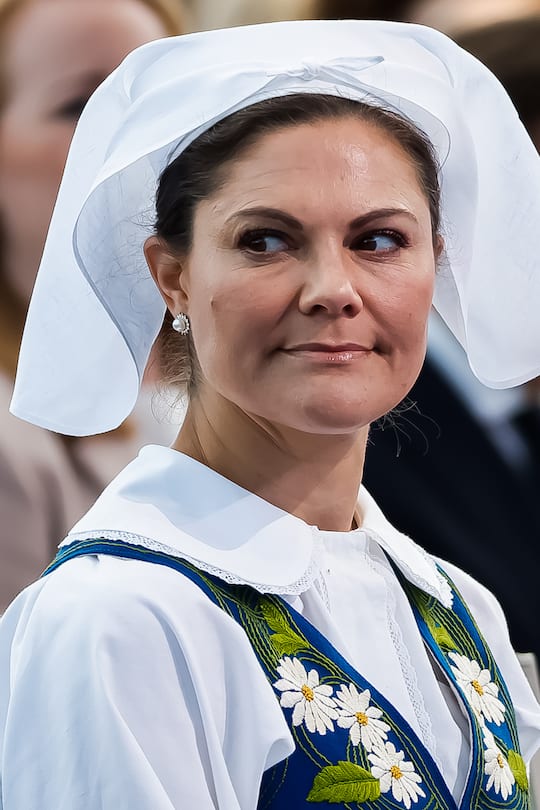 Kronprinzessin Victoria in Nationaltracht