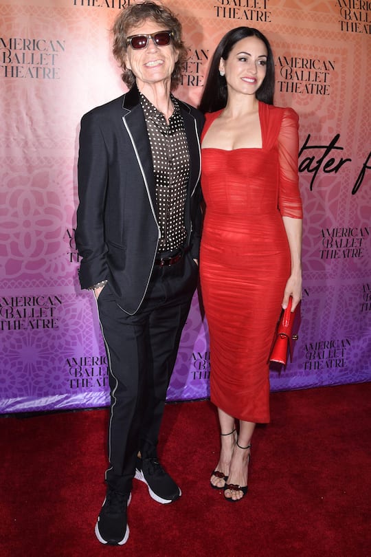 2023 American Ballet Theatre s opening night of Like Water For Chocolate at the Metropolitan Opera House on June 22, 2023 in New York city. Featuring: Mick Jagger and Melanie Hamrick When: 22 Jun 2023 Credit: Darla Khazei/INSTARimages PUBLICATIONxNOTxINxUKxFRA Copyright: xx 52836650