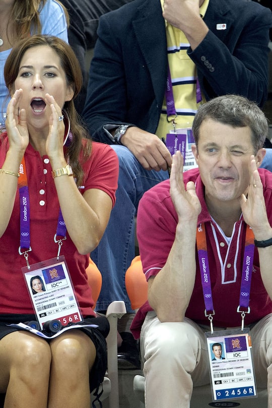 Olympia 2012 Royals Mary und Frederik