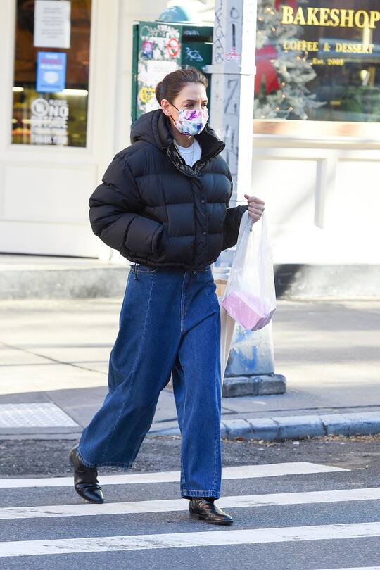 Katie Holmes Street Style Jeans