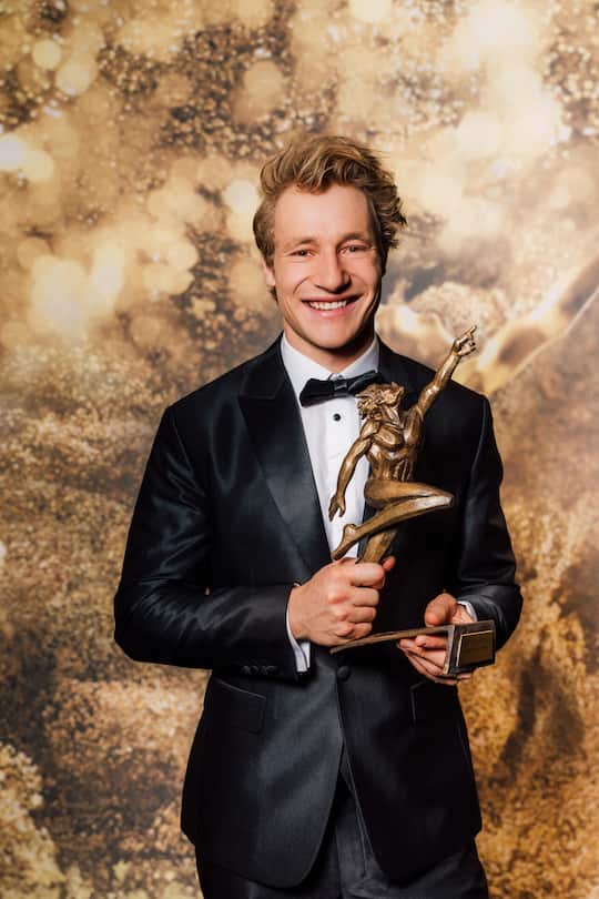 Der Abräumer. Bereits vier Trophäen zum Sportler des Jahres hat Marco Odermatt gewonnen. «Die Bedeutung nimmt nicht ab.»