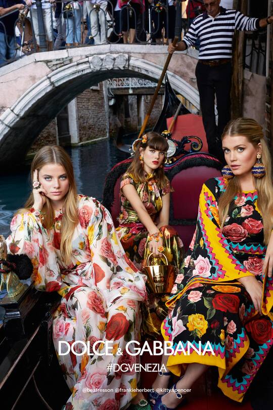 Dolce & Gabbana Frühjahr/Sommer 2018 Kampagne