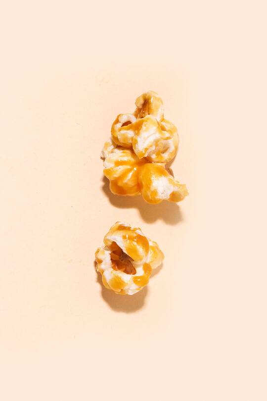 Caramel Popcorn mit Fleur de Sel