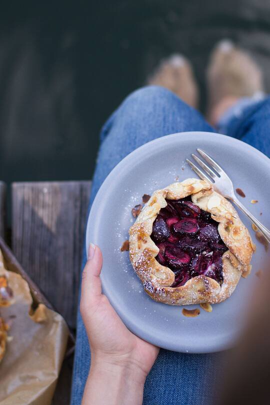Kirschen Galettes