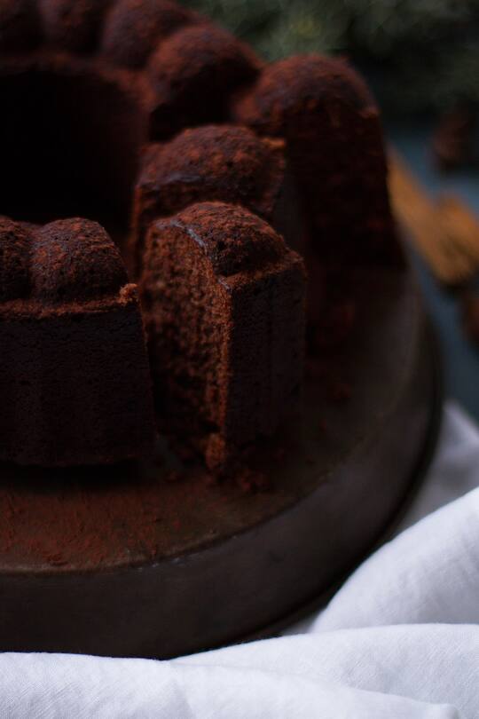 Lebkuchen Schokolade Gugelhupf