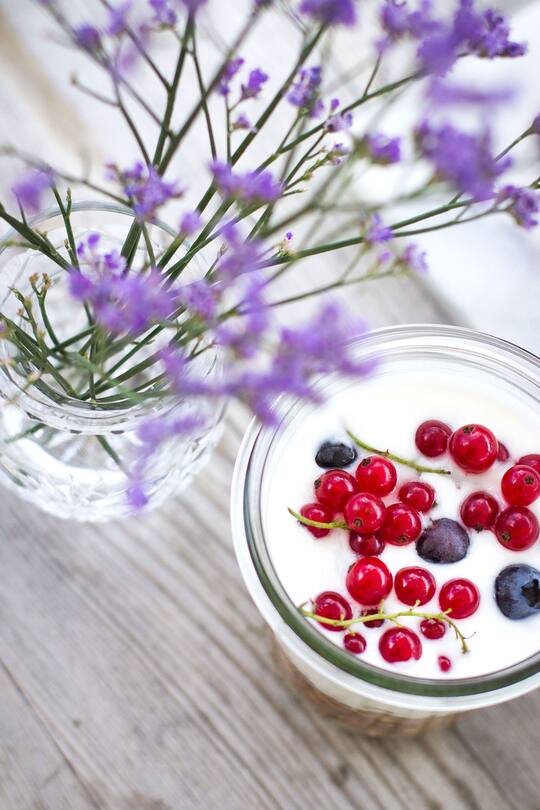 Granola mit Mandeln und Honig