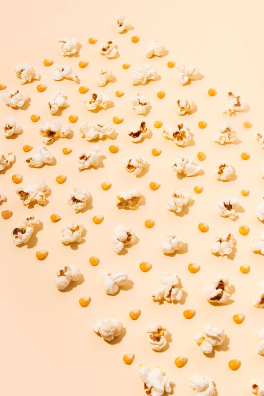 Caramel Popcorn mit Fleur de Sel
