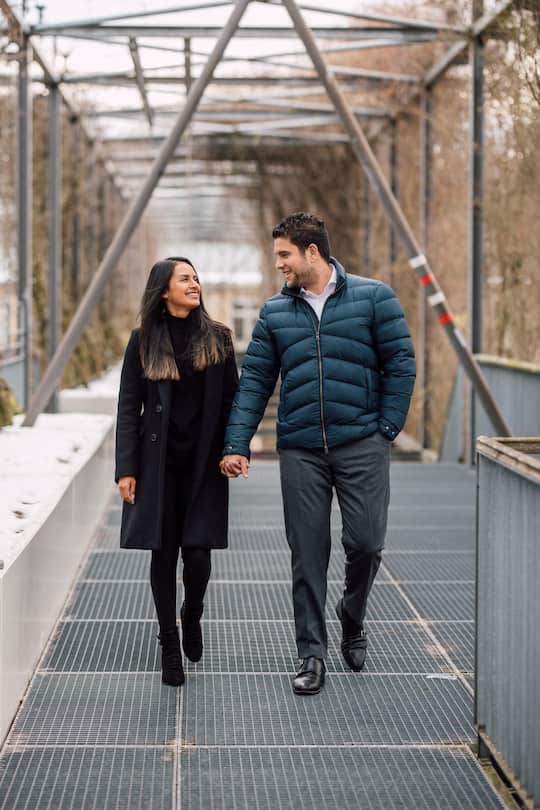 Matthias Müller mit Freundin Kathrine, 2024 (c) David Biedert