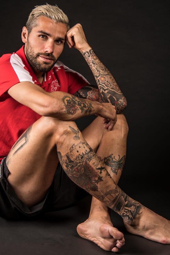 Valon Behrami Tattoos