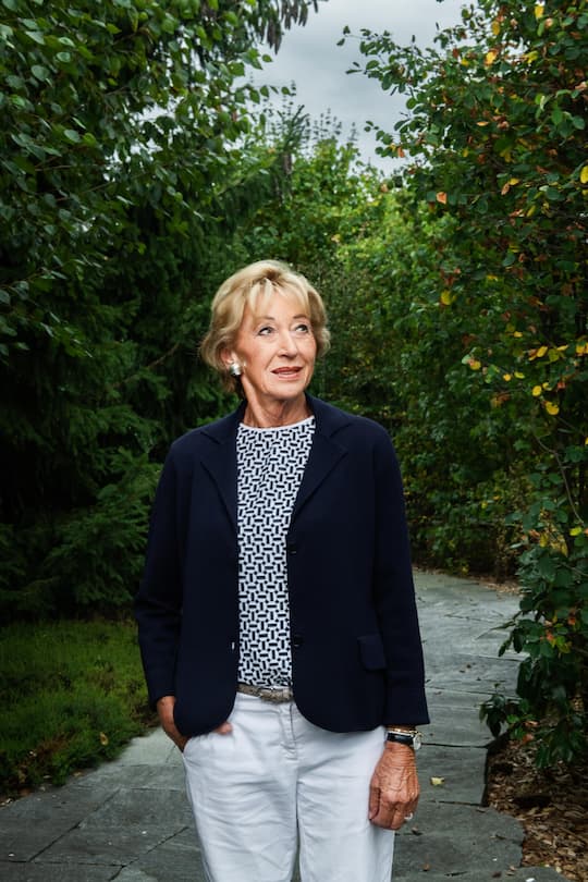 Beatrice Tschanz, ehemalige Kommunikationsfachfrau der Swissair, Medienkommunikation Halifax am 3.9.1998, 25. August 2023, Gstaad