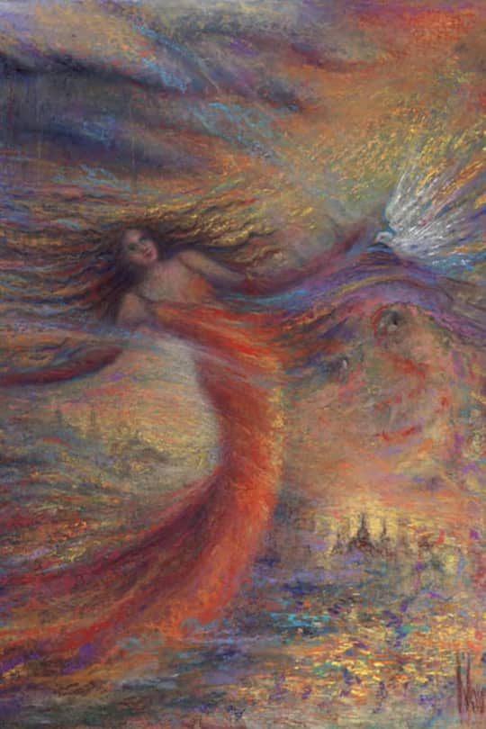 <p>«Es gab keine Medizin für meine Zustände. Doch die Malerei half.» Novaks Bilder werden derzeit im Butler-Museum in Ohio ausgestellt.</p>