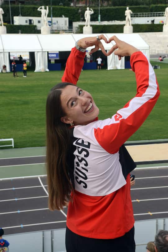 Angelica Moser in Rom