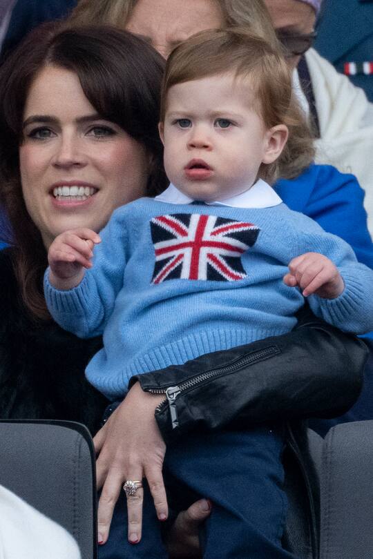 Prinzessin Eugenies Sohn August ist inzwischen schon zwei Jahre alt.