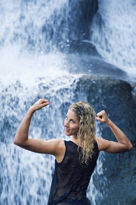 Jolanda in North Carolina Hair and Make up: Veronika Rabova Mountainbike März 2020 kurz vor dem Lockdown in den USA bei Ihrem Freund in Ashville, North Carolina, USA.