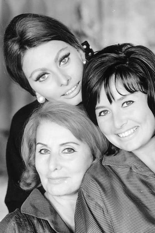 UNITED STATES - NOVEMBER 26: SPECIAL - "Sophia: A Self-Portrait" - 1968 Sophia Loren, Mother, Sister (Photo by ABC Photo Archives/Disney General Entertainment Content via Getty Images)