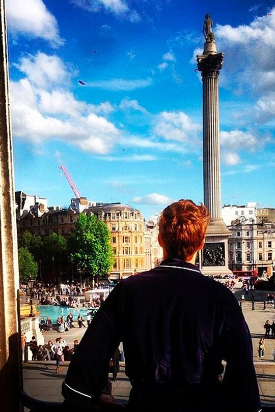 Bathrobe Crusader bereist Europa im Bademantel