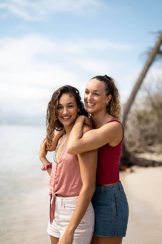 Anouk und Zoé Vergé-Dépré in Guadeloupe 2021, SI 03/2022