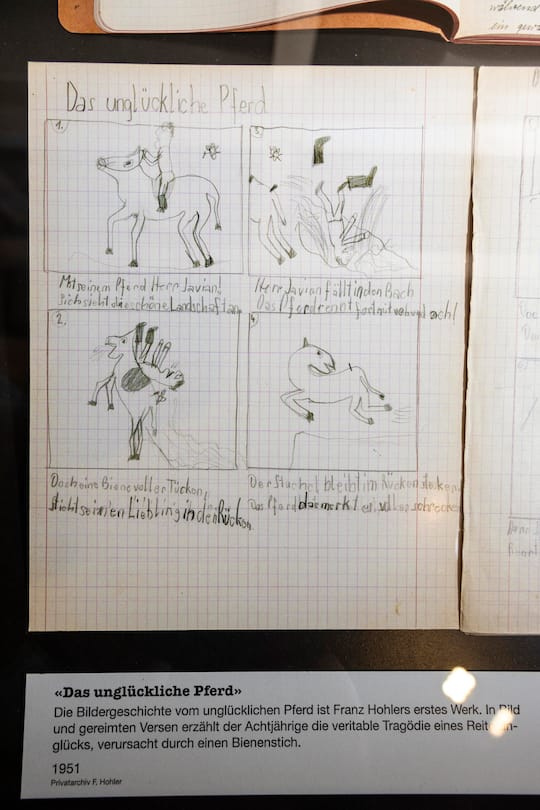 Franz Hohler, Ausstellung in Solothurn zum 80. Geburtstag