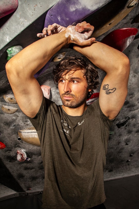 Ryan Regez, Skicrosstrainer in LA mit Freundin Barbara