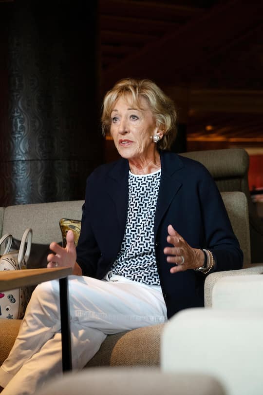 Beatrice Tschanz, ehemalige Kommunikationsfachfrau der Swissair, Medienkommunikation Halifax am 3.9.1998, 25. August 2023, Gstaad