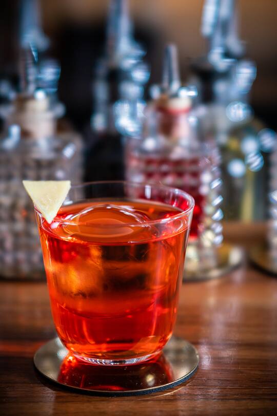 Foto: Joseph Khakshouri 07.12.2023 Weinachts Drinks 2023! Barkeeperin Sarah Madritsch in Caminadaâs IGNIV Zürich (ZH)