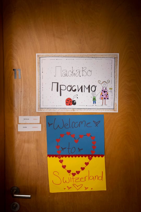 Guido Fluri, Ukrainische Flüchtlinge in Mümliswil