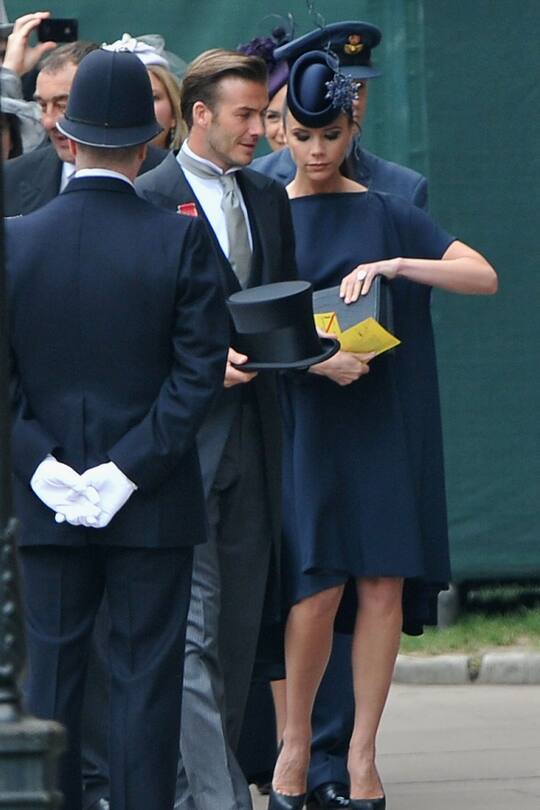 RW2011 Will Kate Trauung Gäste Beckhams