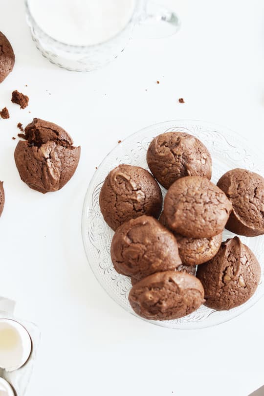 Bärentatzen - Brownie Cookies Rezept