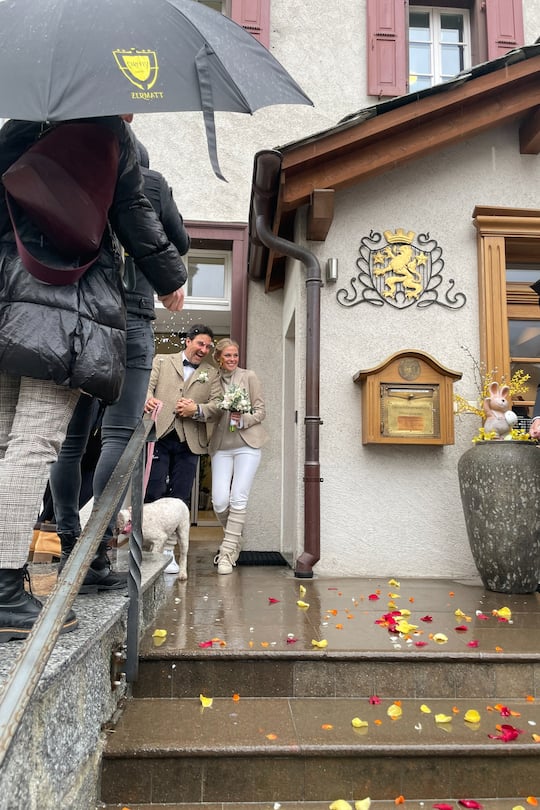 Salar Bahrampoori und Barbara Ruijs haben geheiratet.