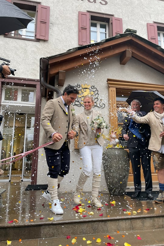 Salar Bahrampoori und Barbara Ruijs haben geheiratet.