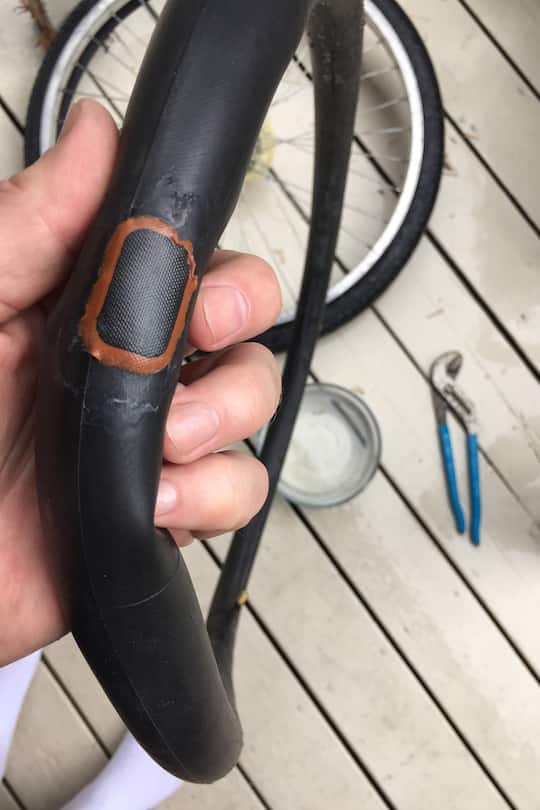 Bike repair patch