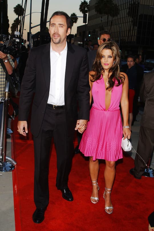 Nicolas Cage and Lisa Marie Presley
