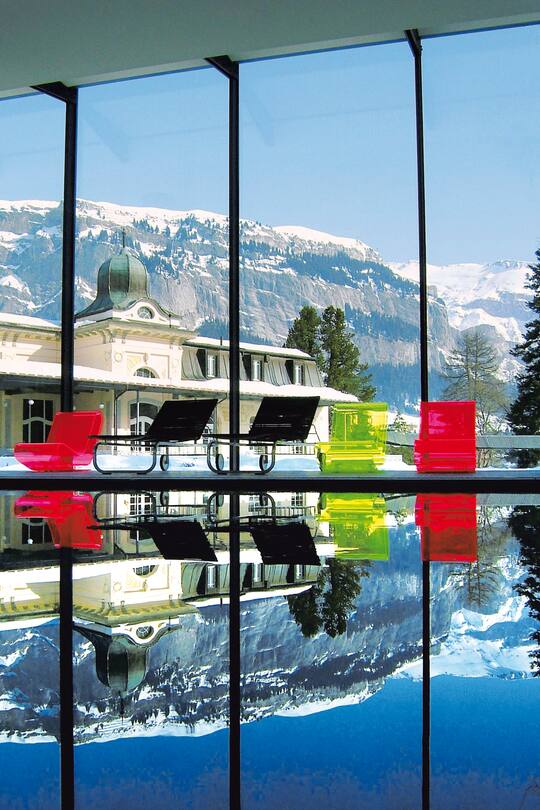 Adventskalender 2013 22. Dezember Aufenthalt Waldhaus Flims