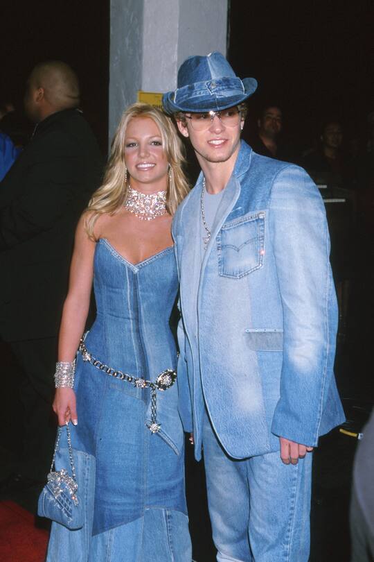 Britney Spears & Justin Timberlake of NSYNC (Photo by Jeffrey Mayer/WireImage)