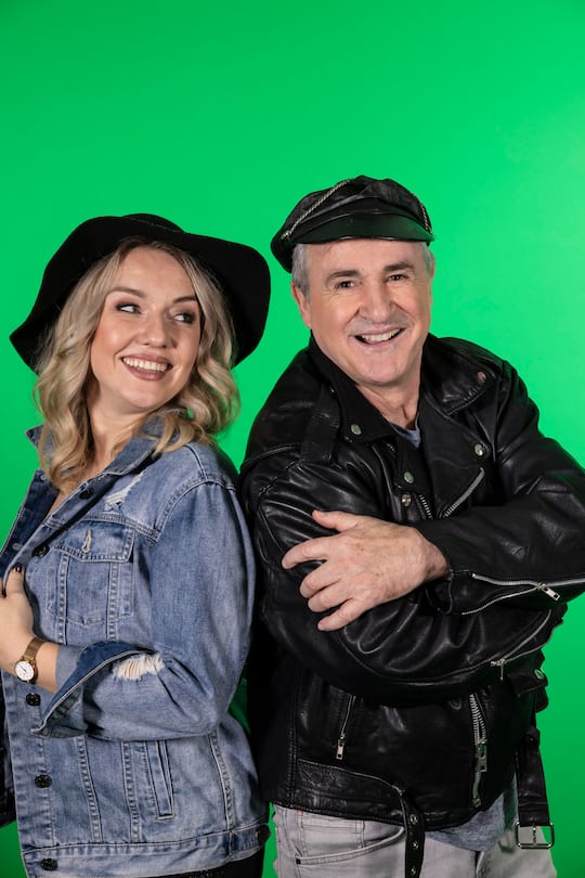 Monika + Rene Rindlisbacher, Tochter Lea, Komiker