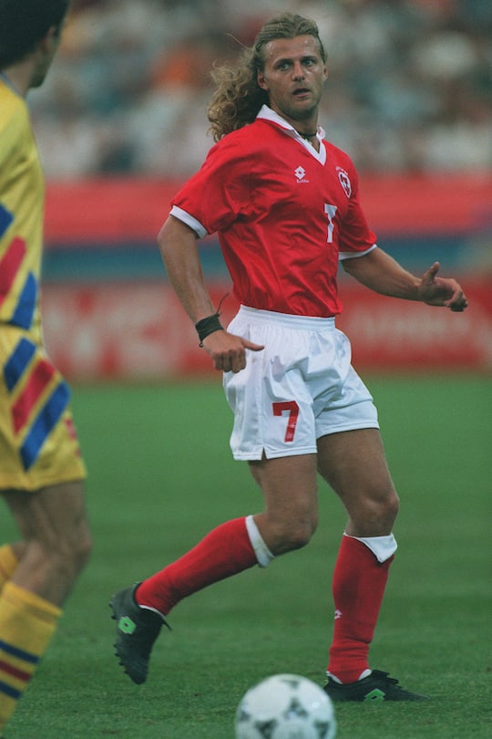 Alain Sutter Switzerland 02 August 1994 PUBLICATIONxINxGERxSUIxAUTxONLY Copyright: MaryxEvansxAllstarxRichardxSellers 12102630 editorial use only