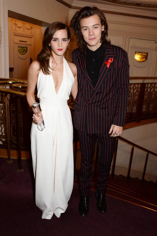 Emma Watson Harry Styles British Fashion Awards