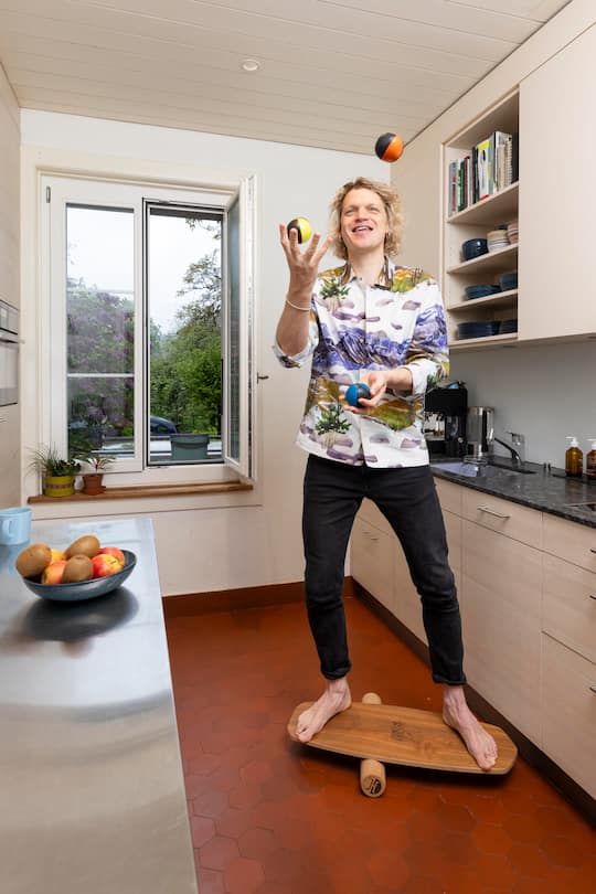 Dabu Bucher Dabu Bucher in Bern. ©Roger Hofstetter