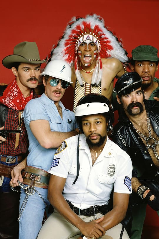 Village People, American disco group. Credit: Album