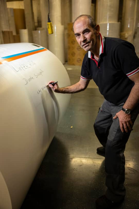 Swissprinters, der letzte Druck