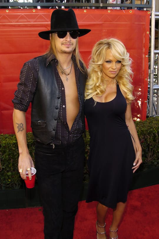 Kid Rock and Pamela Anderson