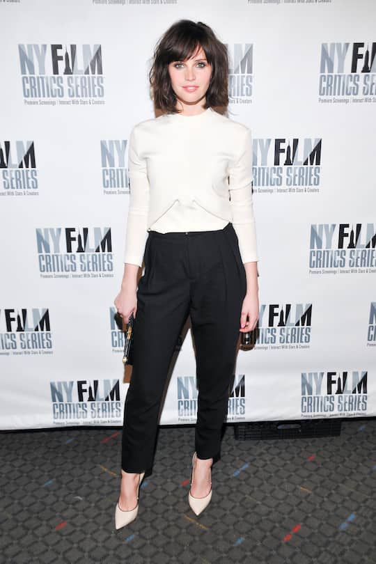 Best Dressed KW12 Felicity Jones